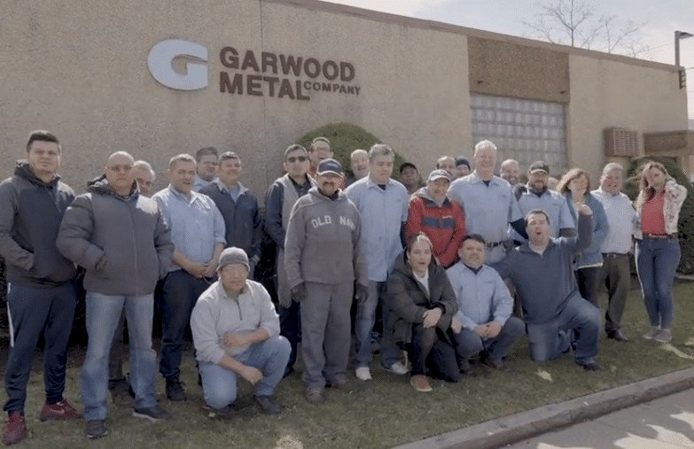 Garwood Metal Company employee group photo